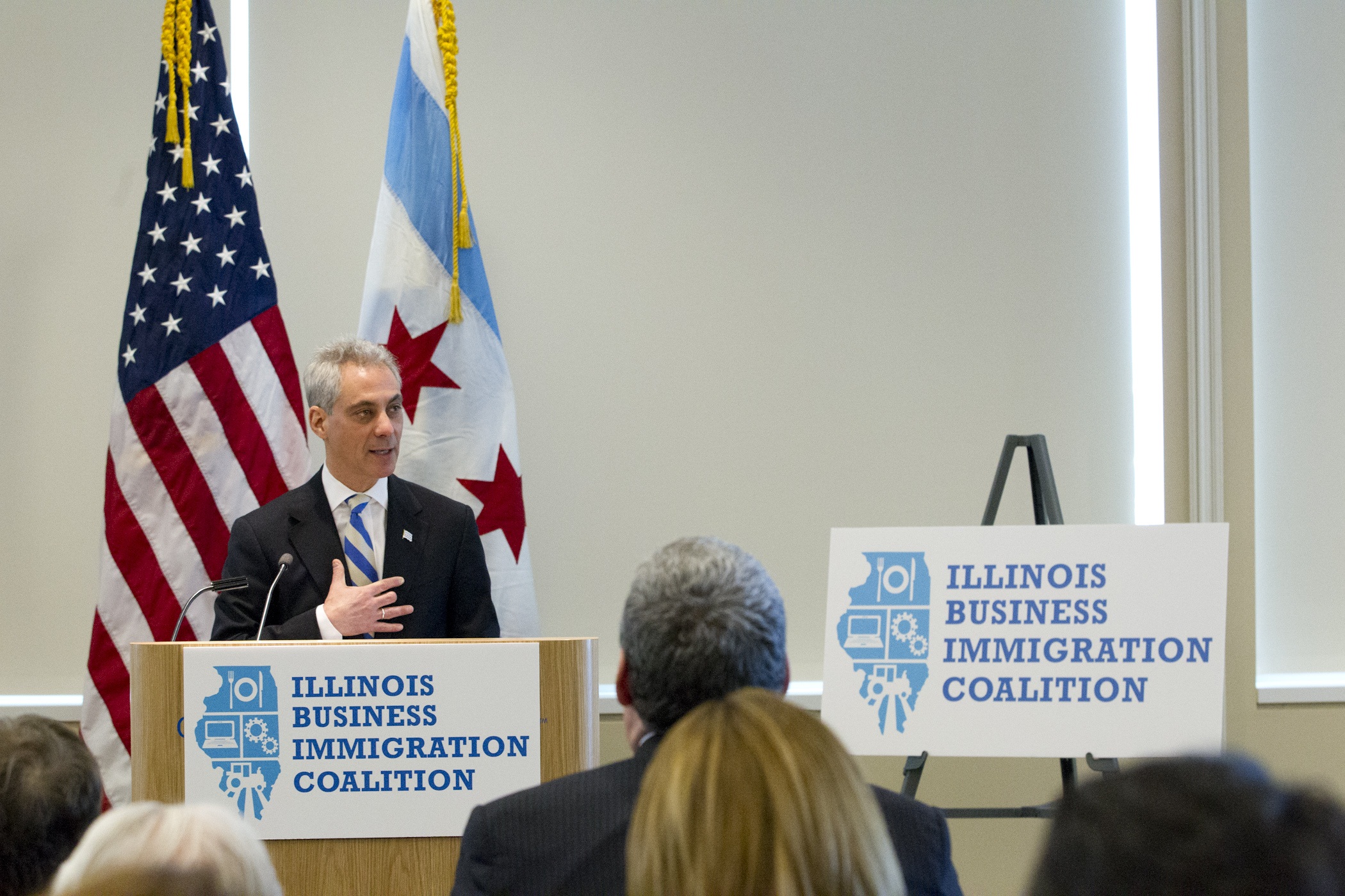 Mayor Emanuel Joins Caterpillar Chairman and CEO Doug Oberhelman and Other Illinois Business and Civic Leaders to Launch the Illinois Business Immigration Coalition