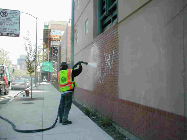 Graffiti Blasters in Action
