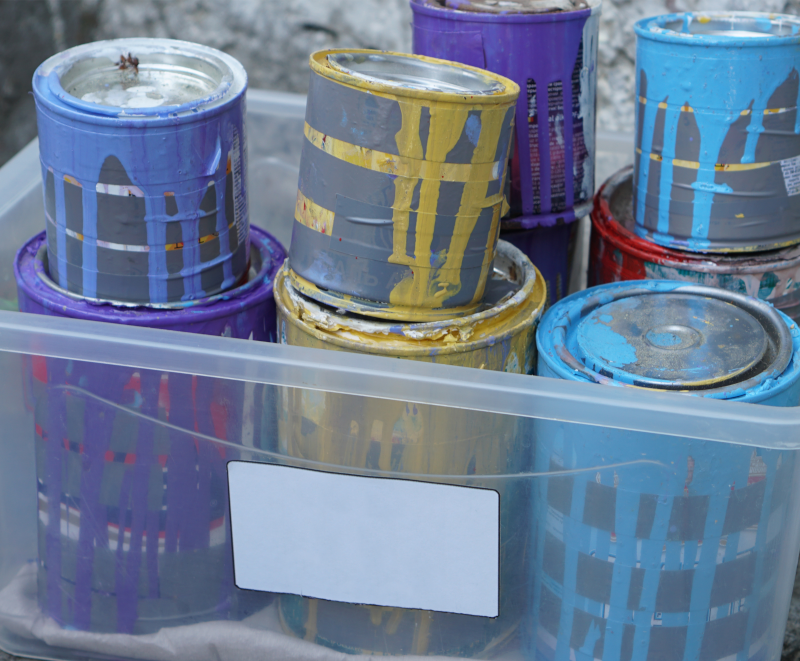 latex paint recycling