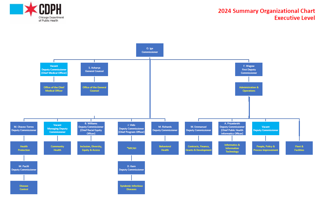 Link - CDPH Summary Org Chart