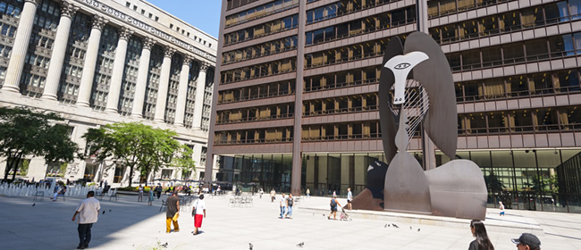 "The Picasso" in Daley Plaza